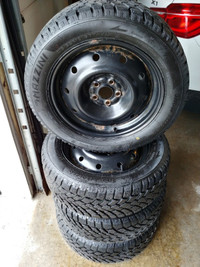215/55 R16 winter tire set