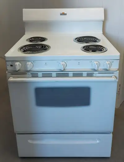 CLASSIC WHITE WESTINGHOUSE RANGE (30" wide), View more