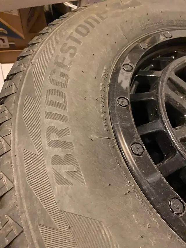 SET (4) Winter Tires  265 70 R17 & Wheels 17x8 in Tires & Rims in Fredericton - Image 6