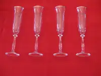Quality Crystal Champagne Flutes