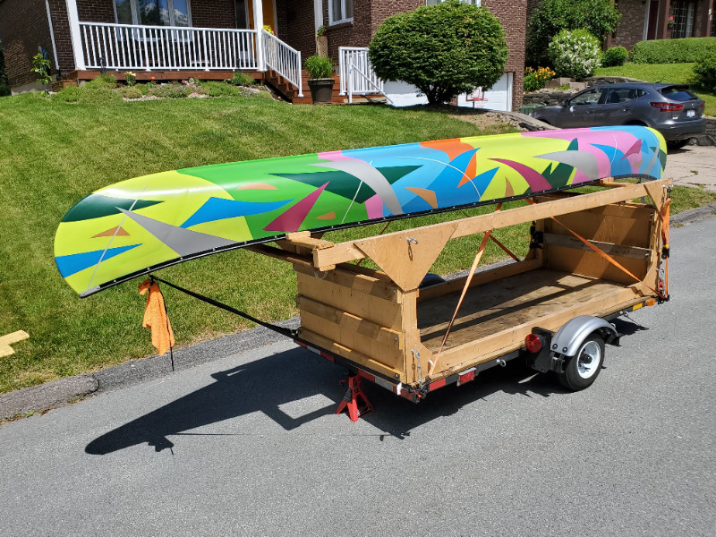 Custom Canoe and Trailer Canoes, Kayaks & Paddles Ottawa Kijiji