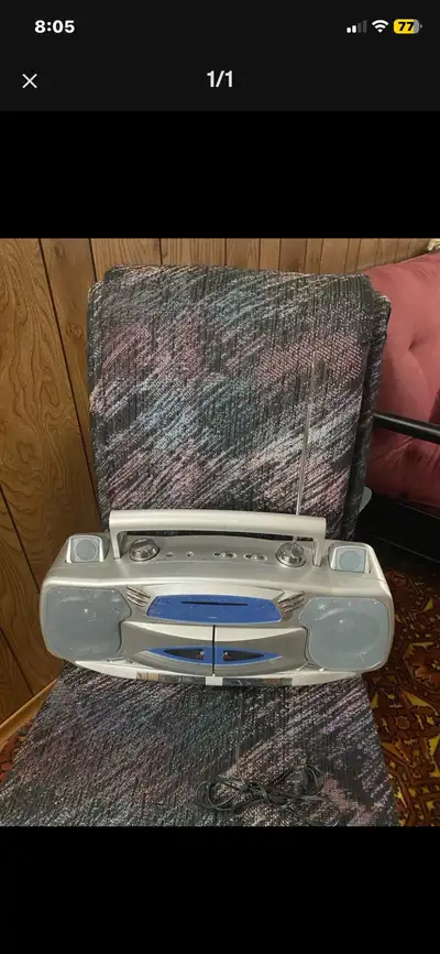 Radio CD Cassette Player, View more