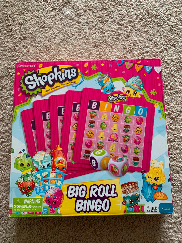 Shopkins Bingo game in Toys & Games in Barrie