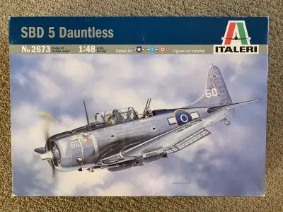 ITALERI 1:48 Scale SBD 5 Dauntless Plastic Model Kit, View more