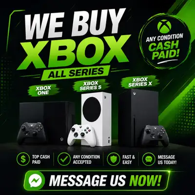 Looking to sell your pre-loved Microsoft Xbox console? We are actively purchasing all models includi...