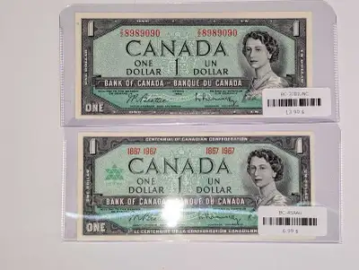 billet 1$ de collection non- circulé , View more