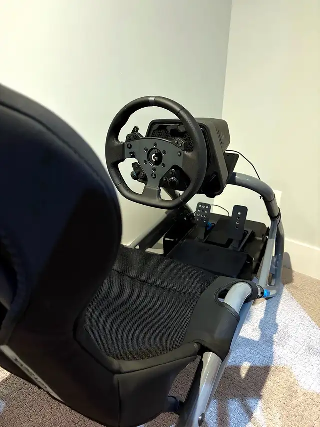 Logitech G PRO 11Nm Racing Wheel + Pedals + Playseat Trophy Seat | Sony ...
