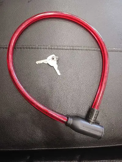 brand new bike lock with keys, View more