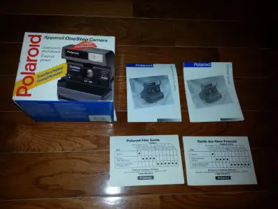 Polaroid One Step instant camera (box and manuals only), View more