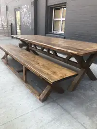 Outdoor, dining tables