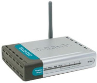 D-Link DI-524 Wireless 54 Mbps High Speed Router (802.11g)