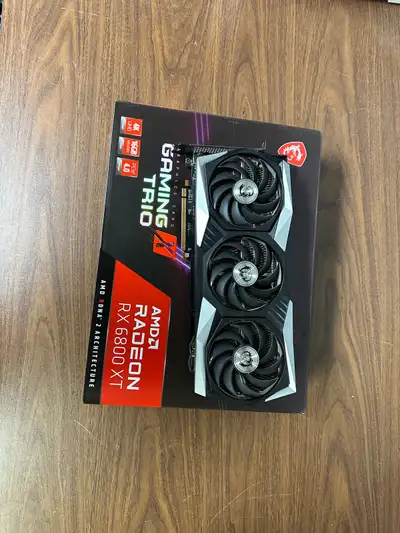 Carte graphique AMD Radeon MSI RX 6800 XT, View more