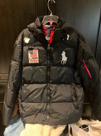 Large Polo Ralph Lauren winter puffer jacket (dry cleaned)