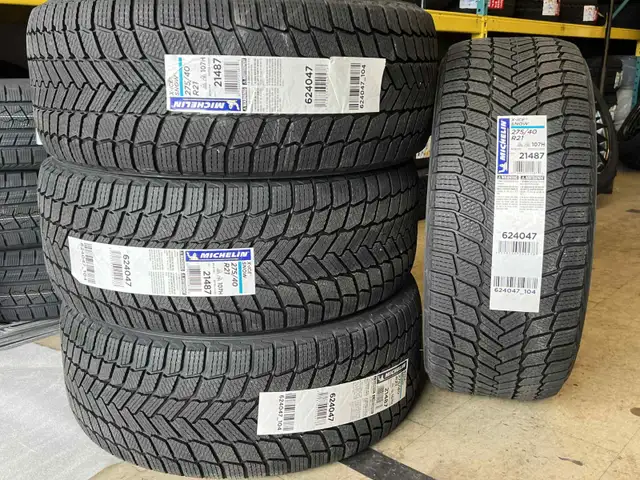 275/40R21 Michelin X-ICE Snow SUV Winter Tires DOT 4525 in Tires & Rims in Markham / York Region - Image 3