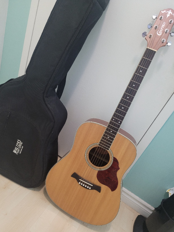 Crafter Acoustic Guitar D6/N with case | Guitars | City of Toronto | Kijiji