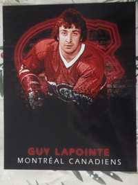 Guy Lapointe Montreal Canadiens 8 x 10 Unsigned Photo
