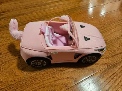 Na! Na! Na! Surprise Soft Plush Convertible, Pink Doll Vehicle, View more