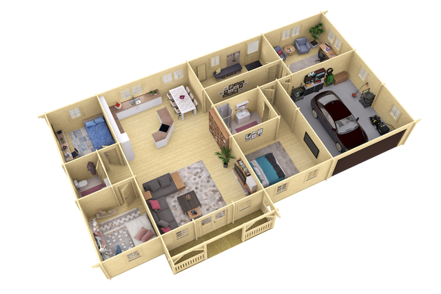 Winchester – 2007 sq’, 4 bedroom, 2 bath prefabricated home kit in Floors & Walls in Summerside - Image 3