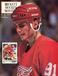 Beckett Hockey # 7 - May 1991 - SERGEI FEDOROV & AL MacINNIS