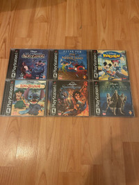 Disney PlayStation PS1 Games! $140 for ALL