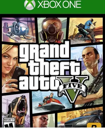 grand theft auto 5 for Xbox one s/x, View more