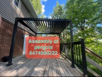 assembly of pergola  Oakville / Halton Region Toronto (GTA) Preview