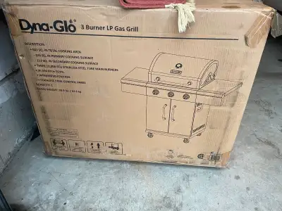Dyna-Glö 3 Burner LP Gas Grill BBQ, View more
