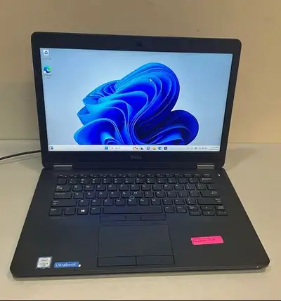 Dell Latitude E7470 Laptop i5-6300U 2.40GHz 8GB RAM 128GB SSD, View more