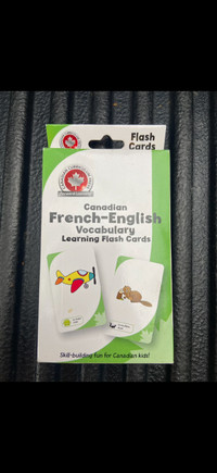 French English Learning Cards 