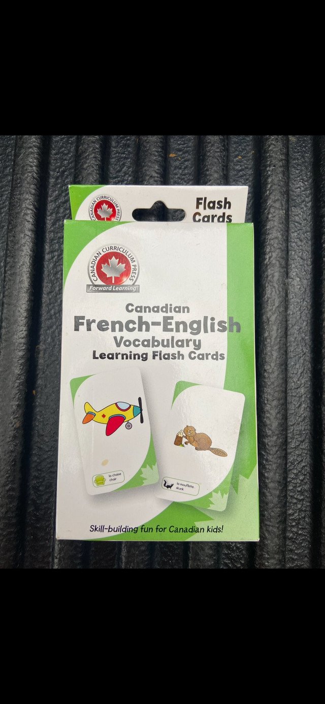 French English Learning Cards  dans Autre  à Région de Mississauga/Peel