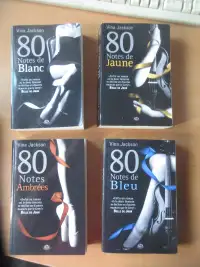 5 livres nuances de couleur… Jaune Bleu Blanc Erotisme