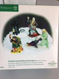 DEPT 56  - CHRISTMAS CAROL SPIRITS FIGURES - DICKENS VILLAGE ACC