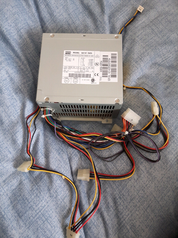 VGOOD Astec PC Power Supply Unit with fan in System Components in Ottawa