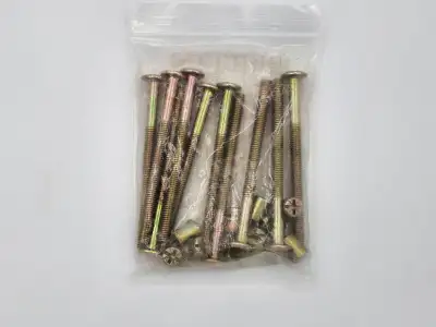 Furniture bolt connector 20pcs M6 carbon steel / connecteurs, View more