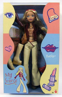 My Scene 2002 Barbie Doll Mattel Collectible Dolls Fashion New