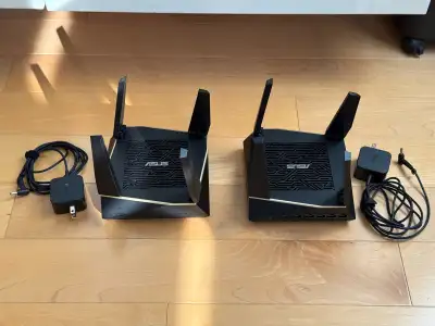 Asus RT-AX92U AX6100 Tri-Band Mesh Routers, View more