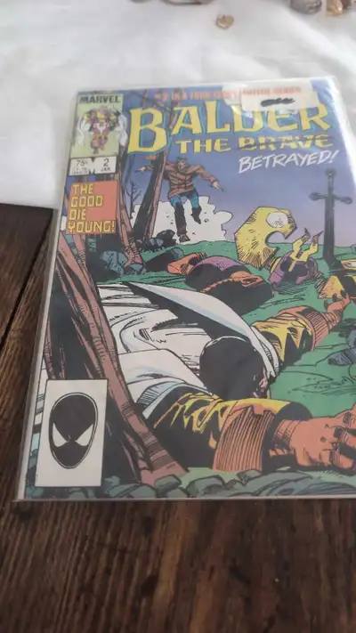 I'm offering a used Marvel Balder The Brave #2 comic book, issue number 2 in a four part limited ser...