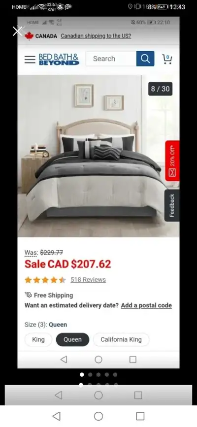 Madison Park Queen Comforter Set, View more