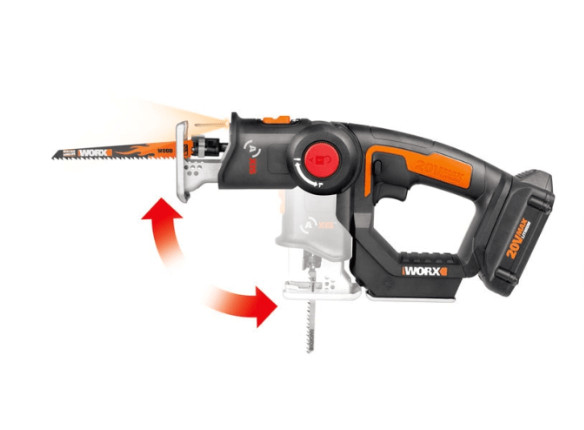 WORX WX550L 20V Axis 2-in-1 Reciprocating Saw and Jigsaw - BNIB in Power Tools in City of Toronto