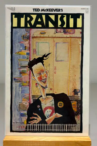 Transit #1 (Vortex, 1987) hard to find Ted McKeever comic book, View more