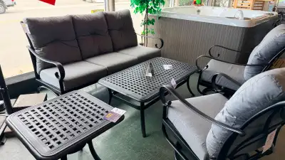 Patio Furniture Set Hanamint Chairs, Sofa and Table, View more