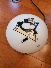 Pittsburgh Penguins light fixture 