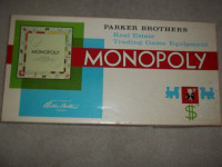 VINTAGE MONOPOLY GAME