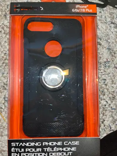 Case/etui/cover iPhone 7/8 plus with ring holder Brand new