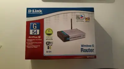 D-Link DI-524 Wireless Router, View more