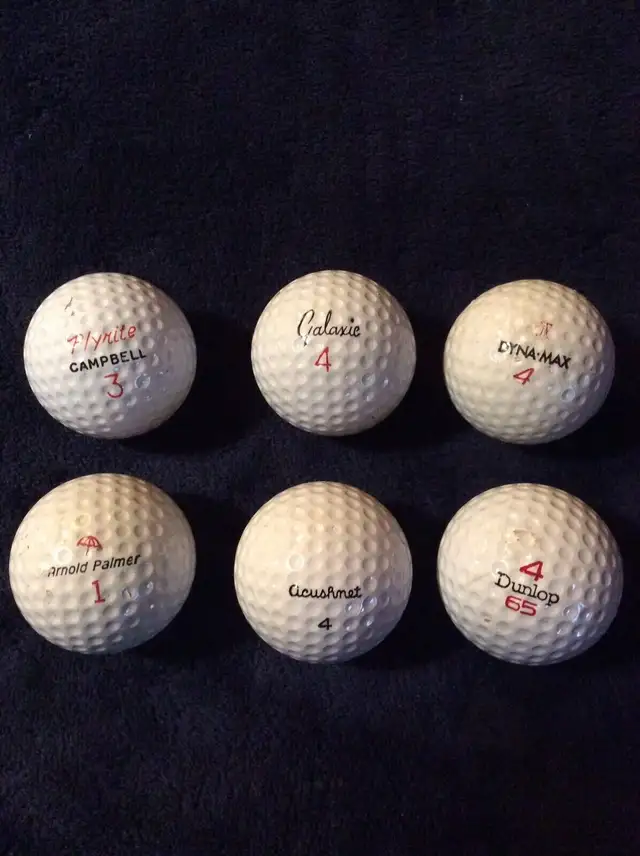 VINTAGE GOLF BALLS FOR THE COLLECTOR in Golf in Muskoka - Image 3