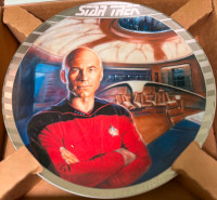 Star Trek The Next Generation "Captain Jean-Luc Picard" plate