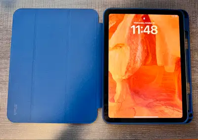 Apple iPad 10.9” 64GB - 10th Generation, plus 3 cases, View more