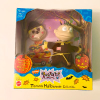 Vintage 1999 Mattel Nickelodeon Tommy Scarecrow Halloween Figure