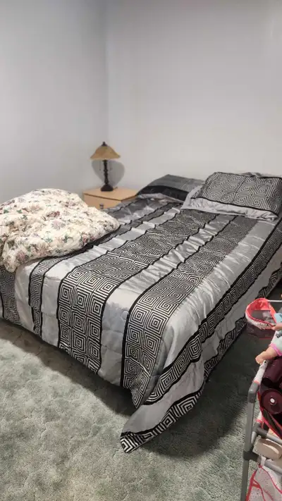 Bedroom in three bedroom home